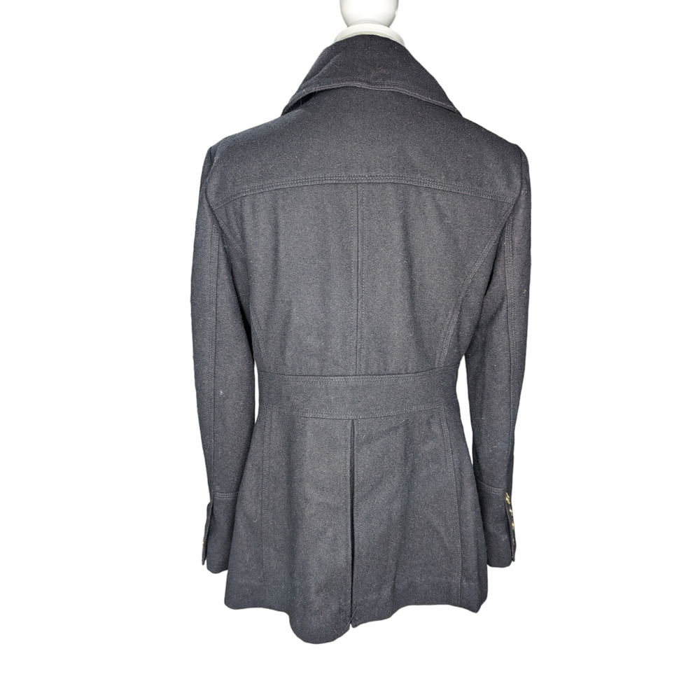Michael Kors Black Peacoat 8 - Picture 4 of 10